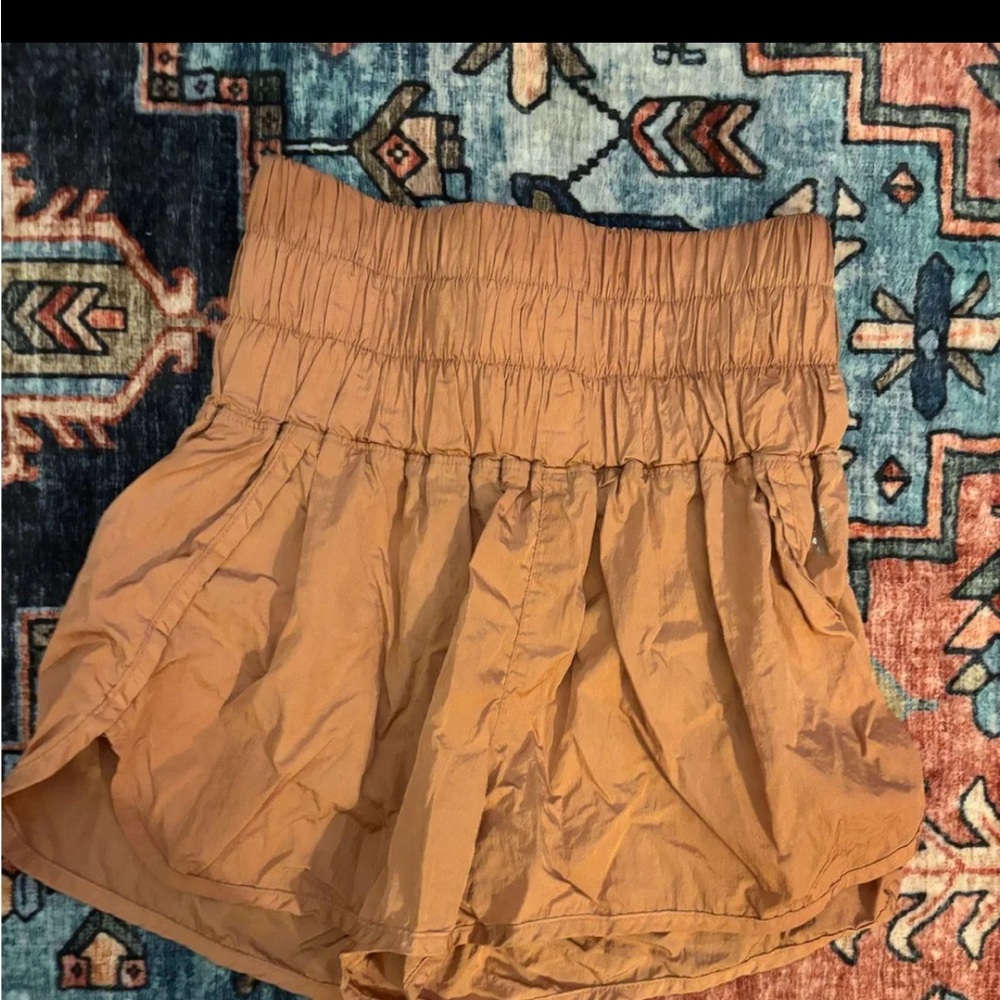 FP Movement by Free People Tan Athletic Shorts